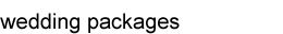 wedding packages